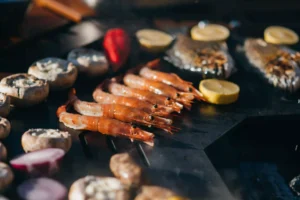 CRATERFLAME® preparing food